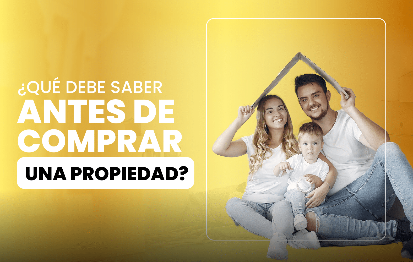 ¿Qué debe saber antes de comprar una propiedad?