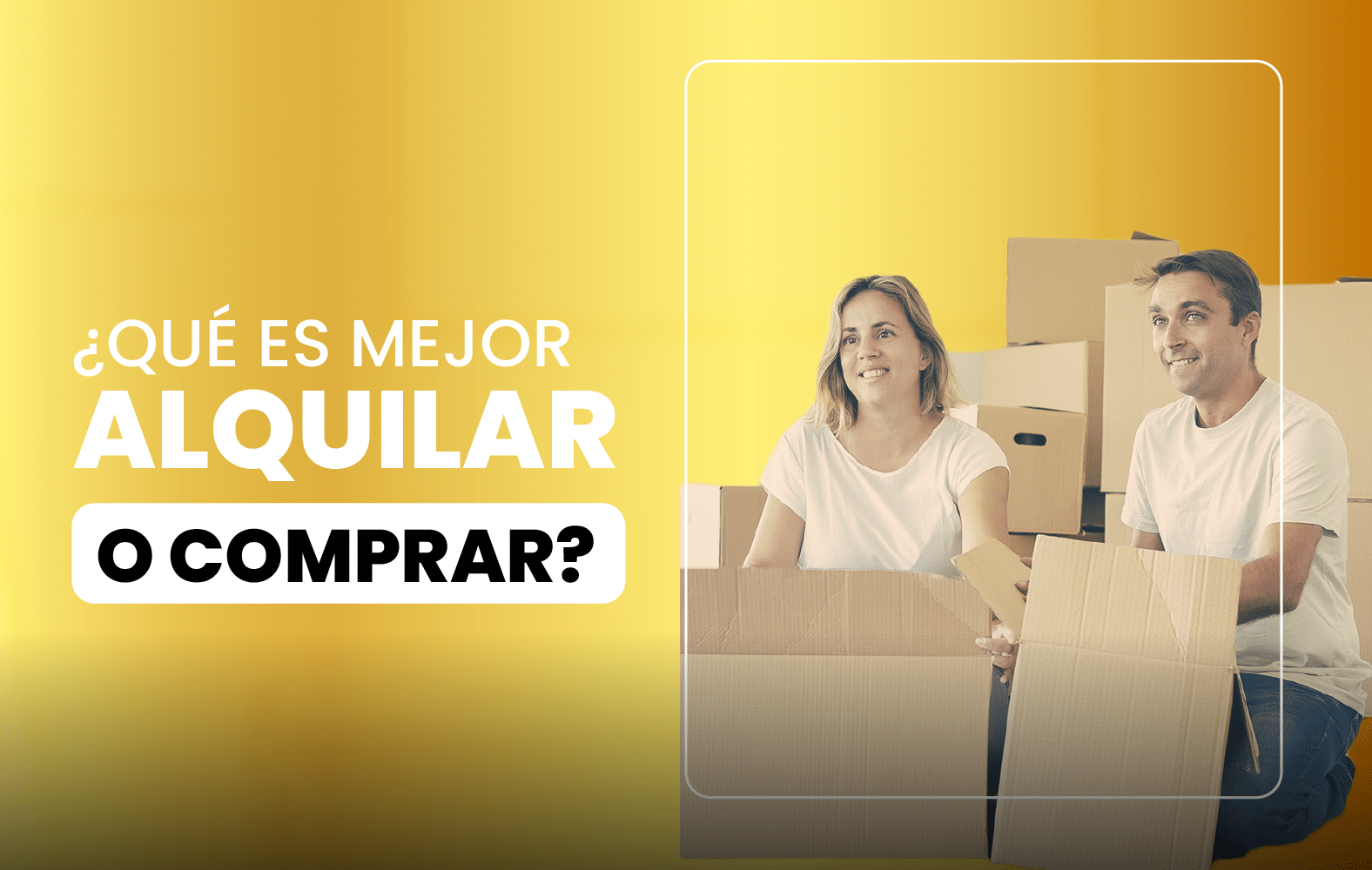 ¿Qué es mejor alquilar o comprar?